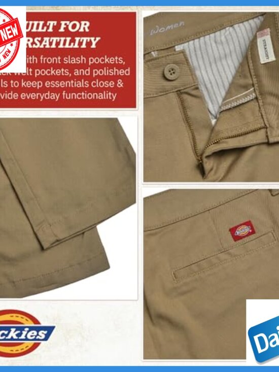 Mid-Rise Skinny Stretch Twill Work Pants, Contour Waistband - Picture 4 of 7